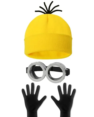 Goggles, Beanie & Gloves Costume Kit
