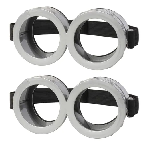 Steampunk Costume Goggles, 2-Pack